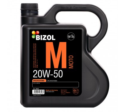 Olej motocyklowy BIZOL MOTO 20W50 4l MA-2