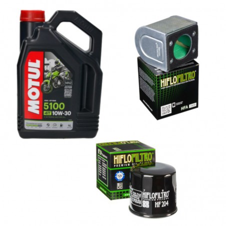 Zestaw Honda CB500 19-20 olej + filtr oleju + powietrza